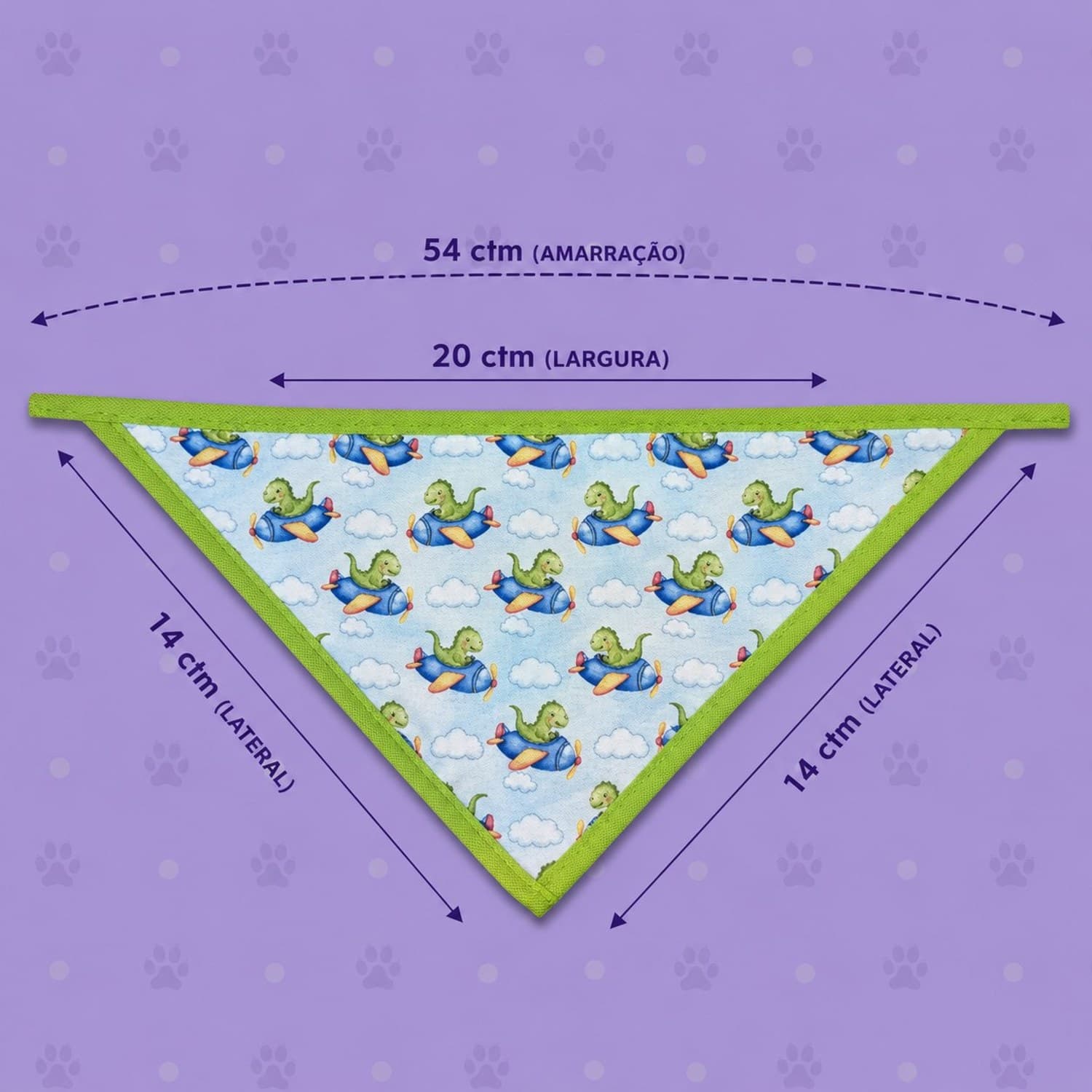 Bandana Estampas diversas — pacote c/ 15
