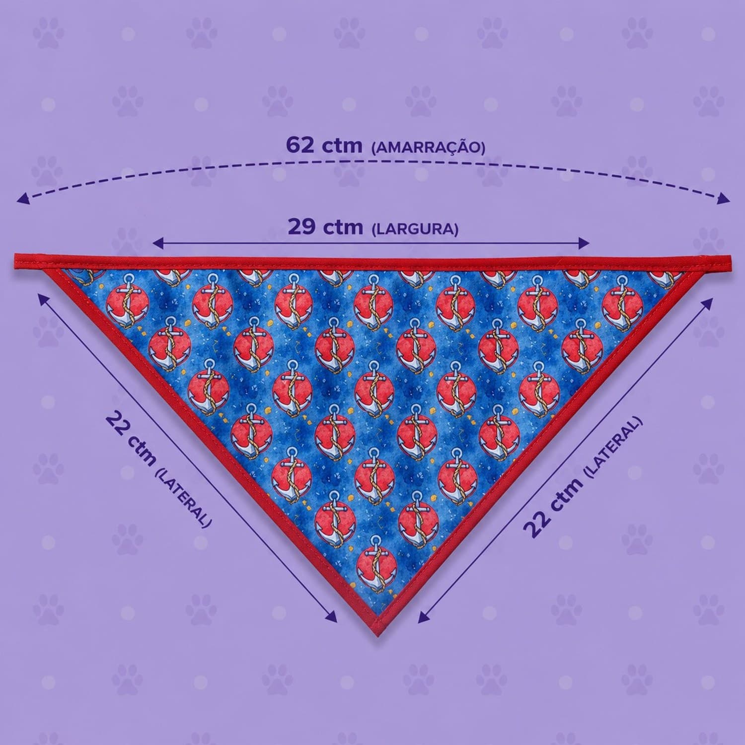 Bandana Estampas diversas — pacote c/ 15